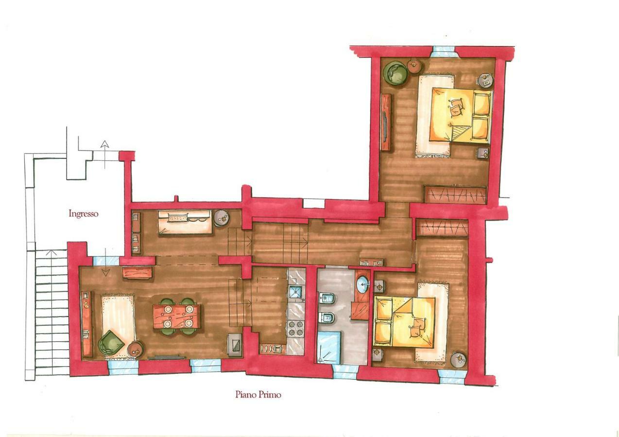 Il Castro Luxury Apartments San Gimignano Exteriör bild